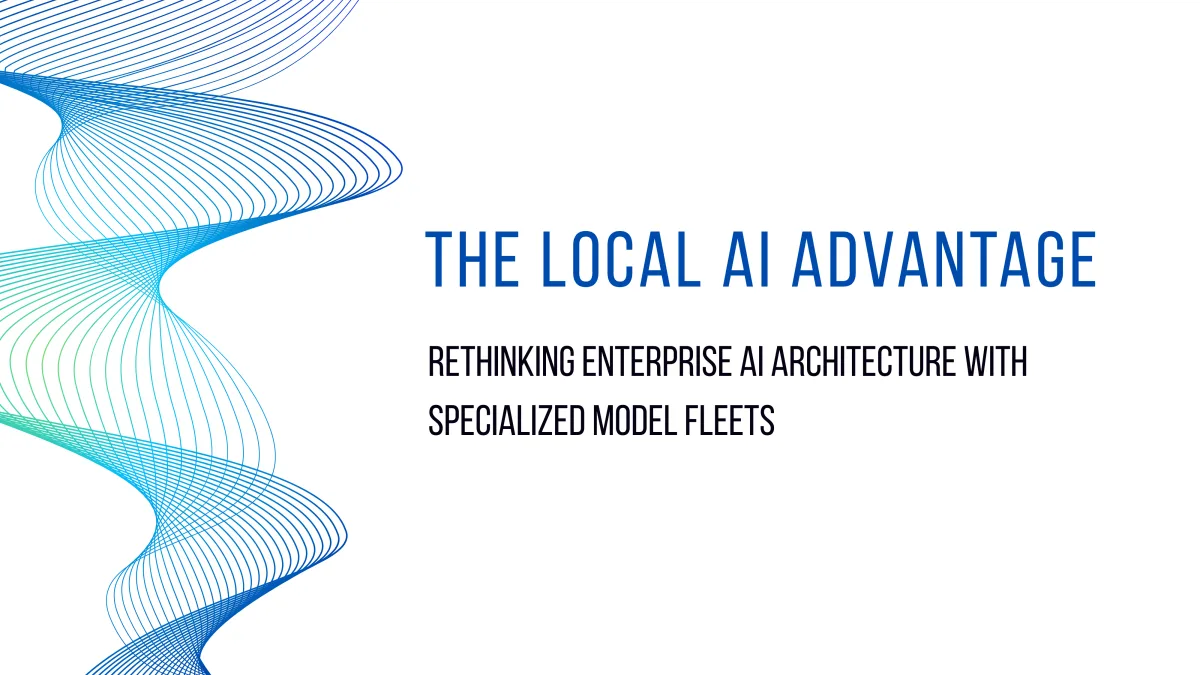 The Local AI Advantage cover
