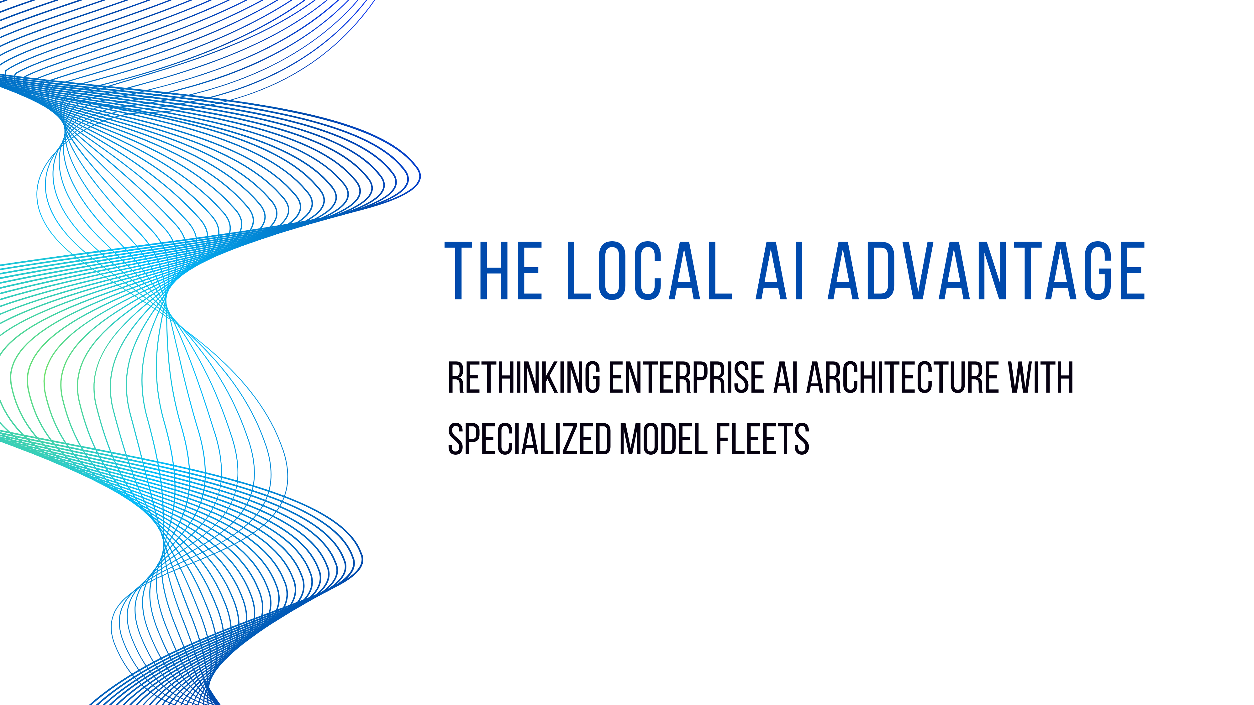 The Local AI Advantage cover